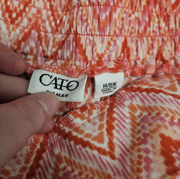 Cato Plus Size Flare Leg Vibrat Colored Pants! - Picture 3 of 8